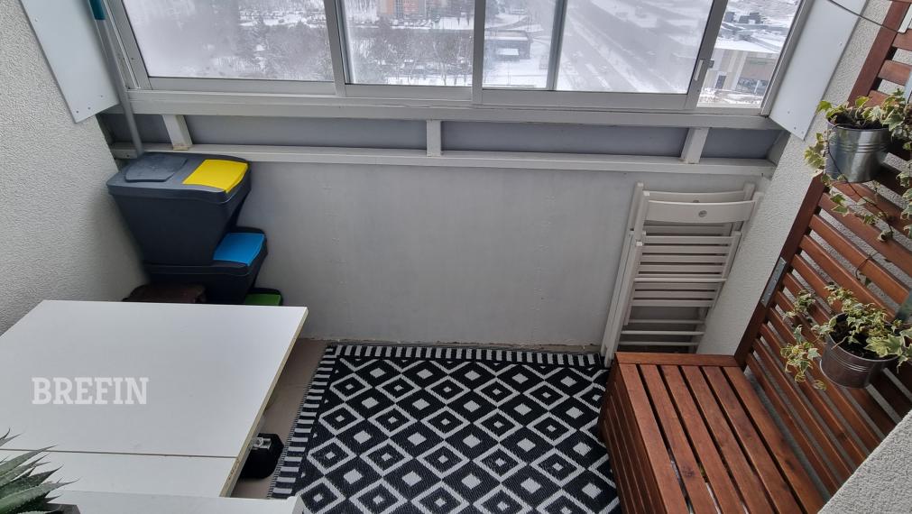 Moderný 3-izbový byt s klimatizáciou a zasklenou loggiou, 13/13 – Smolenická, Petržalka