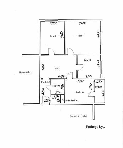 Moderný 3-izbový byt s klimatizáciou a zasklenou loggiou, 13/13 – Smolenická, Petržalka