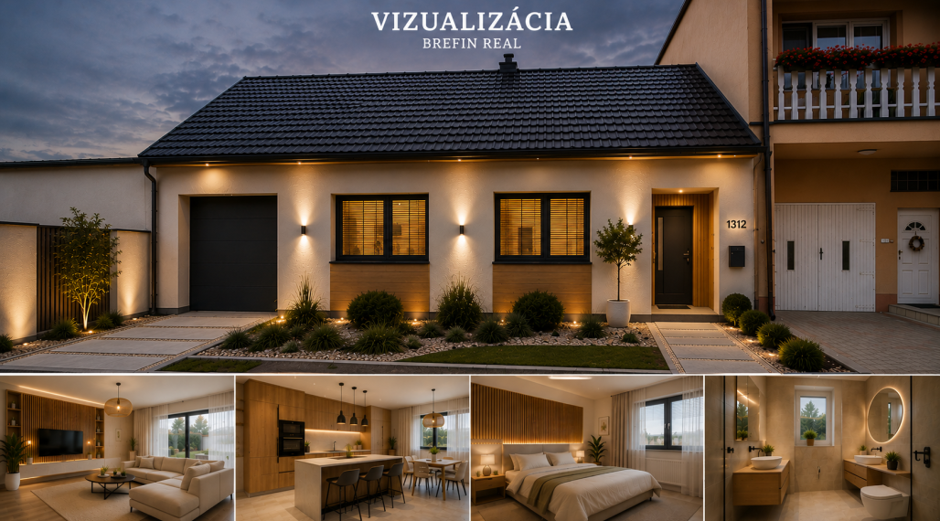 3-izbový rodinný dom s garážou a pozemkom 703 m² – Stupava