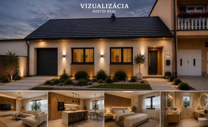 3-izbový rodinný dom s garážou a pozemkom 703 m² – Stupava