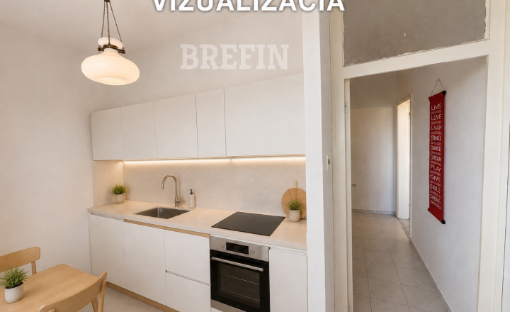 Predbežne rezervované-2 izbový byt 48,59 m² so samostatnou garážou Lotyšská Podunajské Biskupice - fotografia 10